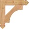 Ekena Millwork Westlake Arts & Crafts Smooth Bracket, Western Red Cedar, 3 1/2"W x 20"D x 20"H BKT04X20X20WTL03SWR - alternate 4